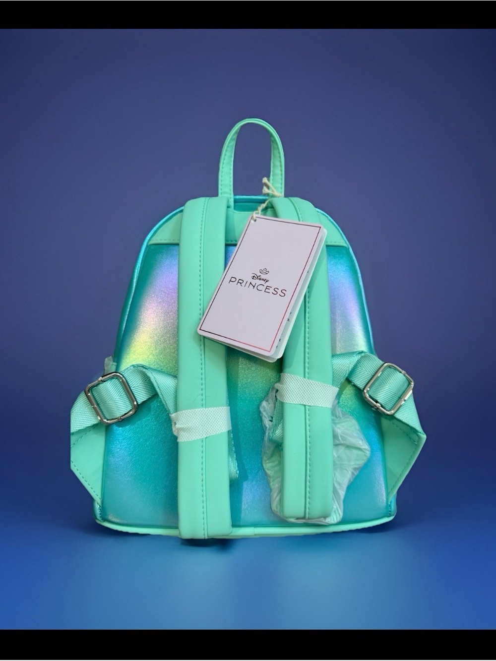 ✨ NWT Loungefly Disney The Little Mermaid Ariel Cake Mini Backpack ✨ - Picture 3 of 14